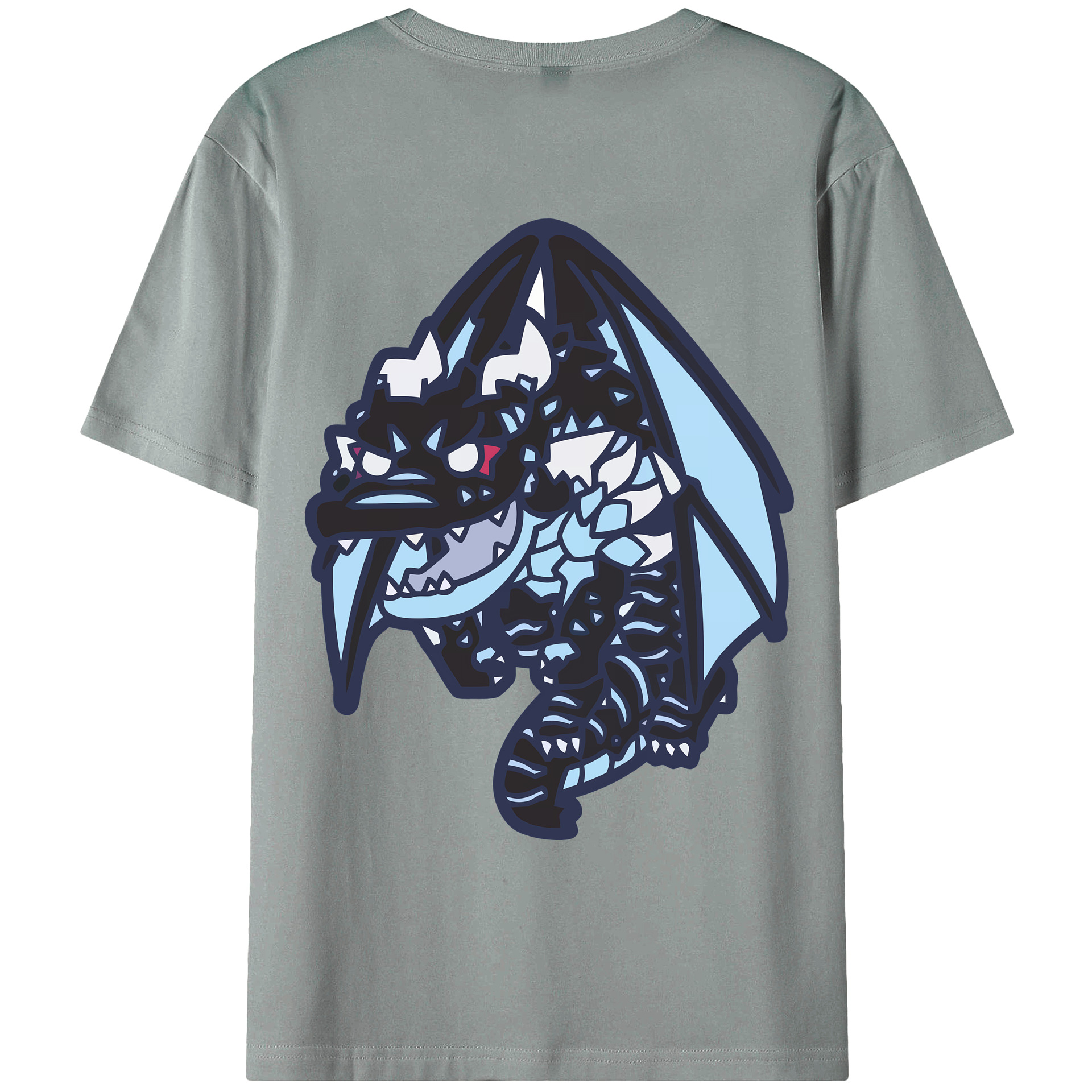 （画像用） 転スラ Regarding Reincarnated to Slime 綿100％ メンズ半袖Tシャツ（バックプリント） 通気性